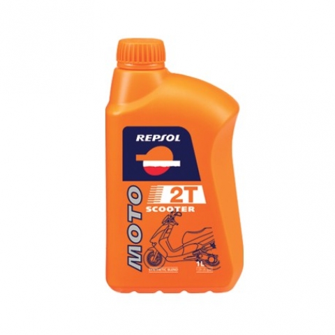 Синтетическое масло Repsol MOTO SCOOTER 2T 1л