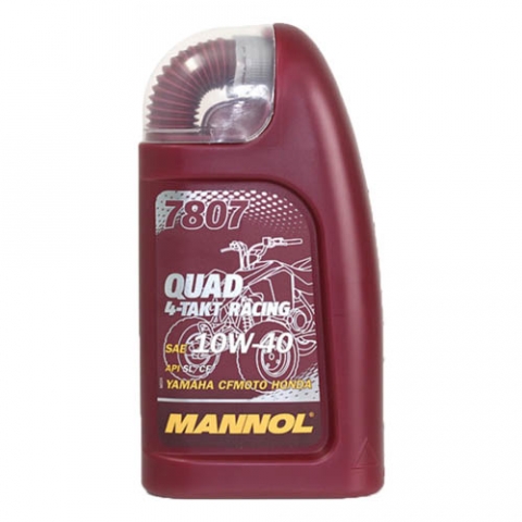 Моторное масло MANNOL 7807 Quad 4-Takt Racing 10W-40