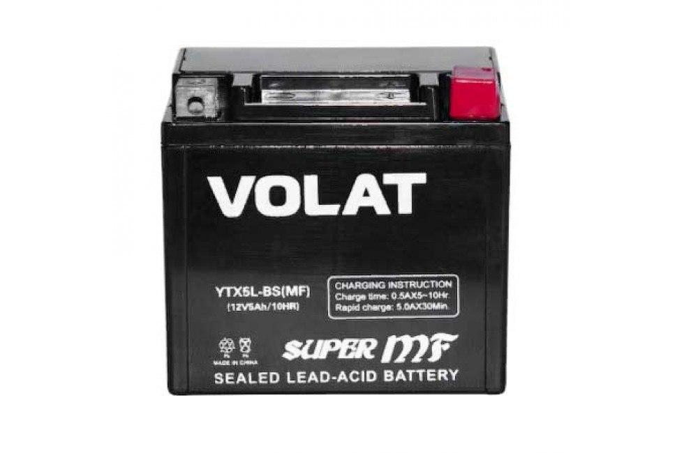 Аккумулятор Volat YTX5L-BS AGM (5 A/H)