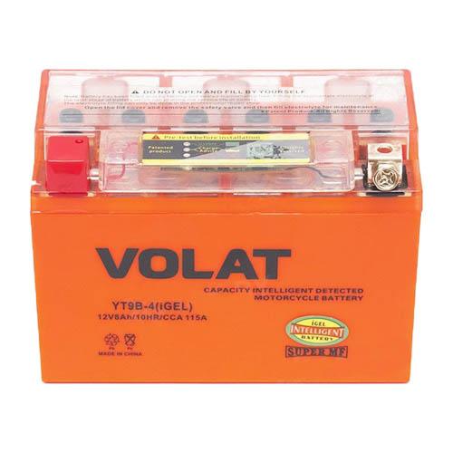 Аккумулятор Volat 8Ah YT9B-4 (iGEL)