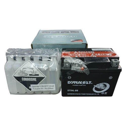 Аккумулятор Dynavolt DTX4L-BS 4ah