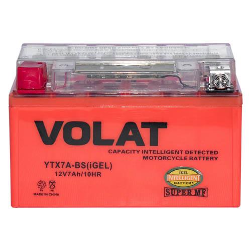 Аккумулятор Volat 7Ah YTX7A-BS(iGEL)