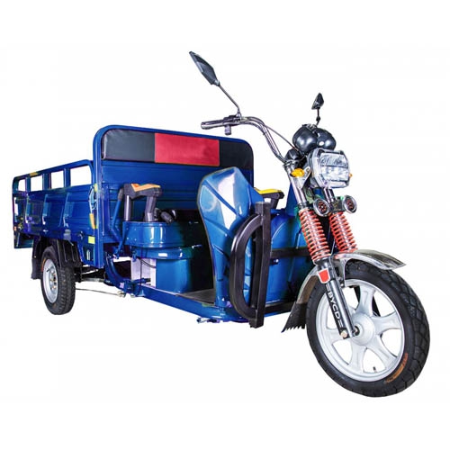 Трехколесный грузовой электроскутер (трицикл) Rutrike JB 2000 60V 1500W