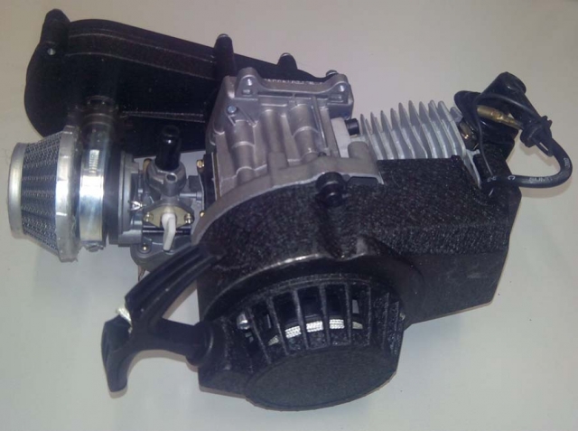 Двигатель 49см3 для минибайка или кроссбайка с редуктором