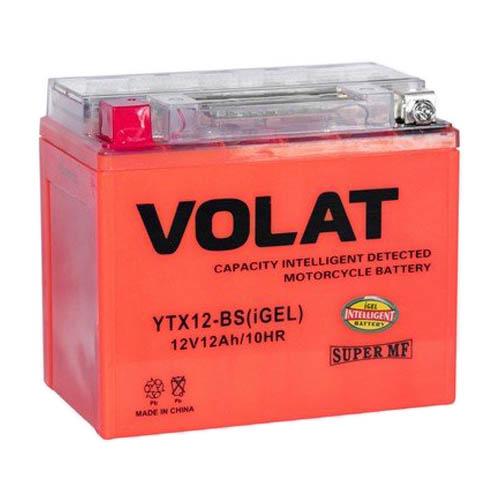 Аккумулятор Volat 12Ah YTX12-BS(iGEL)